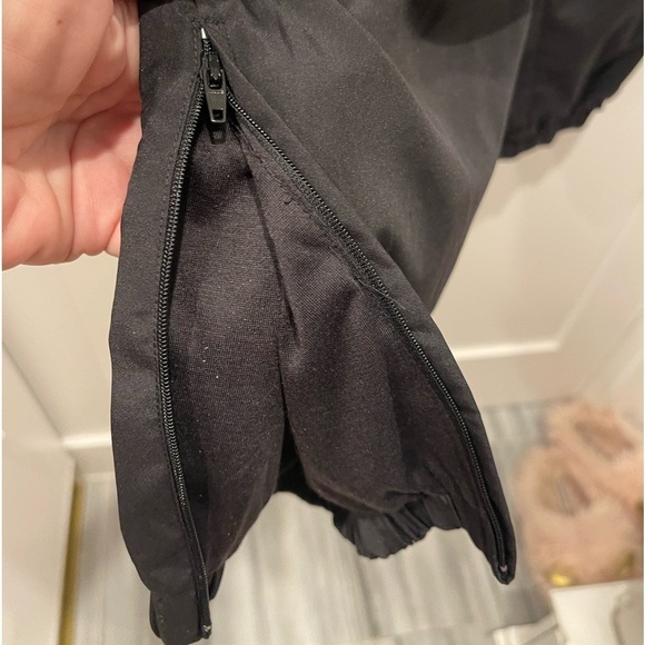 Jamie Sadock Black Wind Resistant Golf Track Pull on Pockets joggers.Size M - Picture 12 of 14